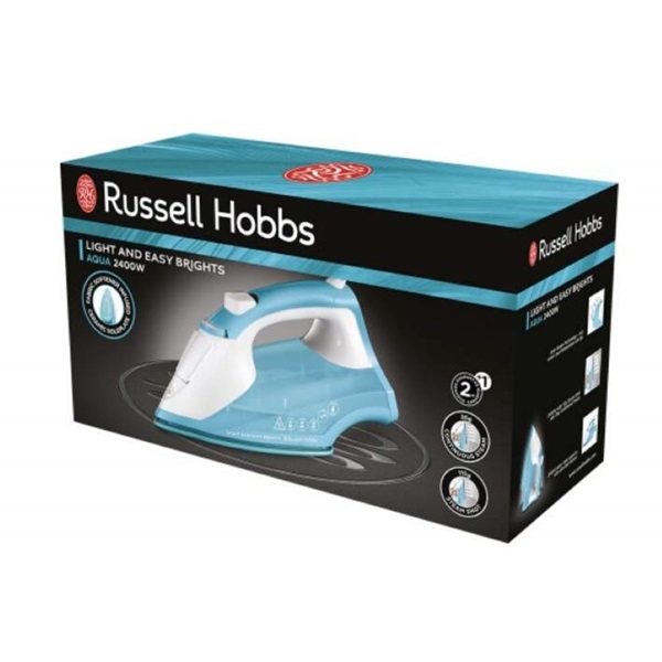 Russell Hobbs 26482-56/RH Light&Easy Brights Aqua türkizkék gőzölős vasaló