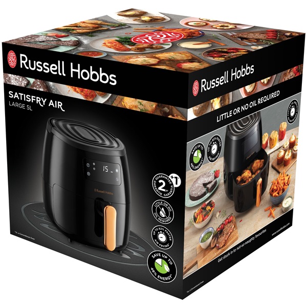 Russell Hobbs 26510-56/RH SatisFry Air fekete 5L forrólevegős sütő