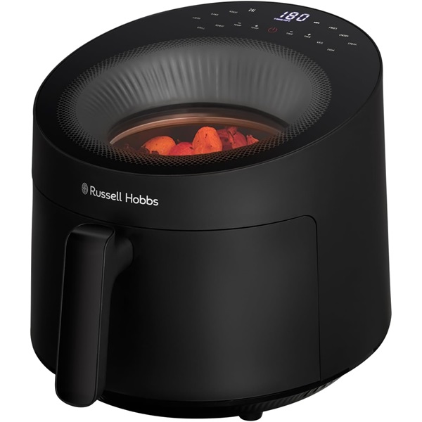 Russell Hobbs 27420-56/RH Panoramic airfryer fekete 5 L forrólevegős sütő