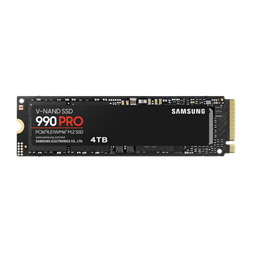 SAMSUNG 990 PRO PCIe 4.0 NVMe M.2 SSD 4TB