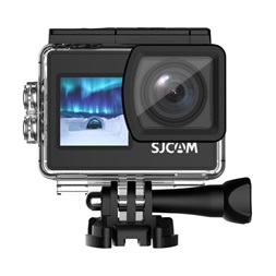 SJCAM Aciton SJ4000 Dual Screen 4K fekete sportkamera