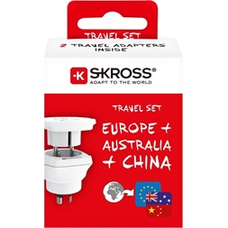 SKROSS 1.500210-E AU/CN/EU fehér átalakító