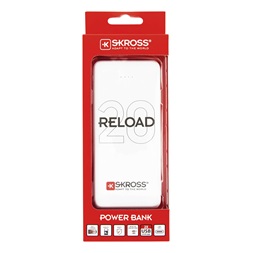 SKROSS Reload20 20000mAh USB/microUSB kábellel két kimenettel power bank