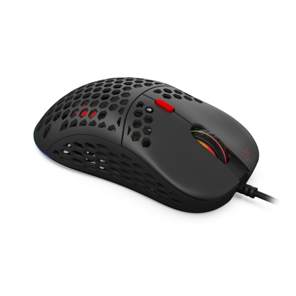 SPC Gear LIX Plus fekete gamer egér