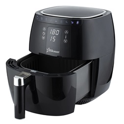 STARCREST SFR-3500 fekete 3,5 L forrólevegős sütő