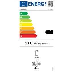 STARCREST SF-85WH egyajtós hűtőszekrény