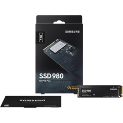 Samsung 1000GB NVMe M.2 2280 980 (MZ-V8V1T0BW) SSD