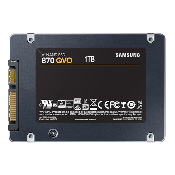 Samsung 1000GB SATA3 2,5" 870 QVO (MZ-77Q1T0BW) SSD