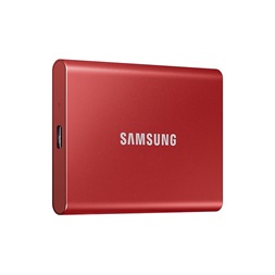 Samsung 1000GB USB 3.2 (MU-PC1T0R/WW) piros T7 külső SSD