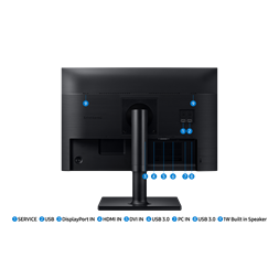 Samsung 24" LF24T450GYUXEN FHD HDMI/DP monitor