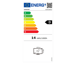 Samsung 24" LS24A336NHUXEN FHD HDMI monitor