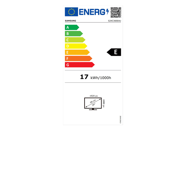 Samsung 24" LS24C360EAUXEN FHD VA HDMI/VGA ívelt monitor