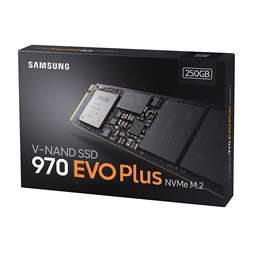 Samsung 250GB NVMe 1.3 M.2 2280 970 EVO Plus (MZ-V7S250BW) SSD