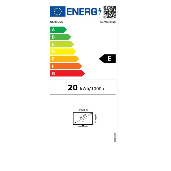 Samsung 27" LS27AG300NRX HDMI Display port 144Hz monitor