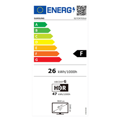 Samsung 27" LS27CM703UUXDU UHD VA HDMI/USB/USB-C/WiFi/Bluetooth Smart monitor