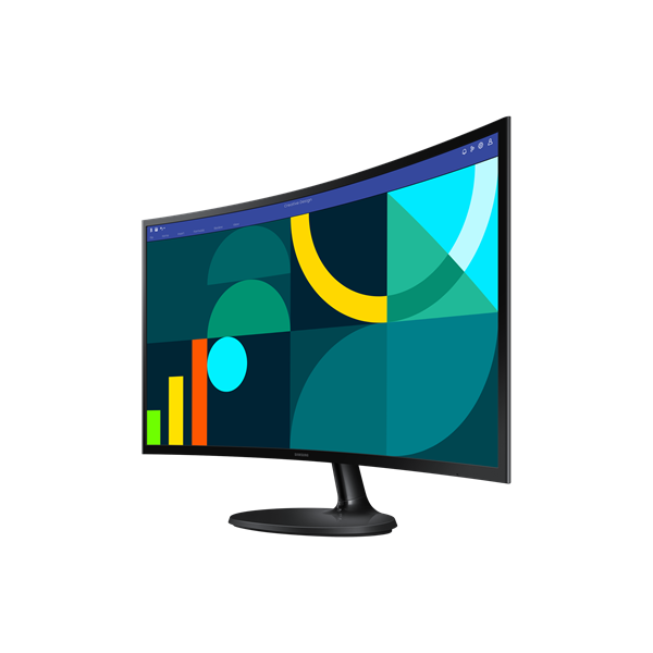 Samsung 27" LS27D360GAUXEN FHD VA 100Hz VGA/HDMI ívelt monitor