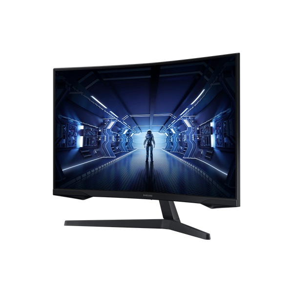 Samsung 32" LC32G55TQBUXEN VA WQHD 144Hz HDMI/DP ívelt gamer monitor