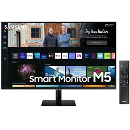 Samsung 32" M5 S32BM500EU FHD VA HDR10 fekete SMART monitor távirányítóval