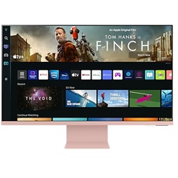 Samsung 32" M8 S32BM80PUU 4K VA pink SMART monitor távirányítóval