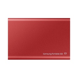 Samsung 500GB USB 3.2 (MU-PC500R/WW) piros T7 külső SSD