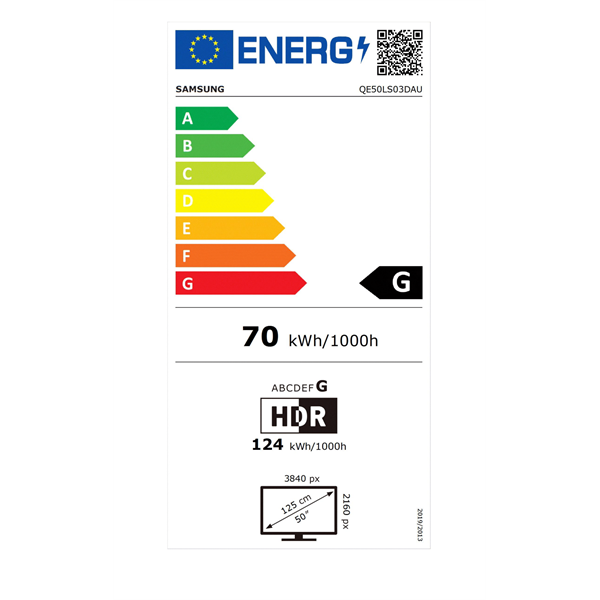 Samsung 50" QE50LS03DAUXXH 4K UHD Smart QLED TV