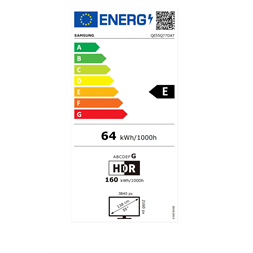 Samsung 55" QE55Q77DATXXH 4K UHD Smart QLED TV