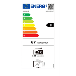 Samsung 65" QE65QN85CATXXH 4K UHD Smart Neo QLED TV