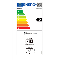 Samsung 75" QE75Q60DAUXXH 4K UHD Smart QLED TV