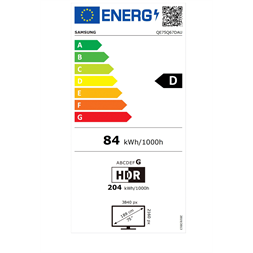 Samsung 75" QE75Q67DAUXXH 4K UHD Smart QLED TV