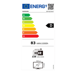 Samsung 75" QE75Q70DATXXH 4K UHD Smart QLED TV