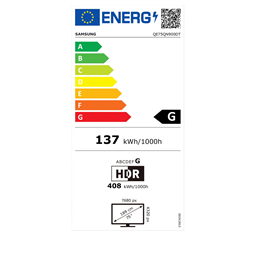 Samsung 75" QE75QN900DTXXH 8K UHD Smart NeoQLED TV