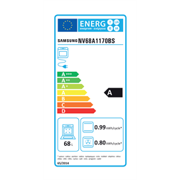 Samsung NV68A1170BS/OL ezüst beépíthető sütő