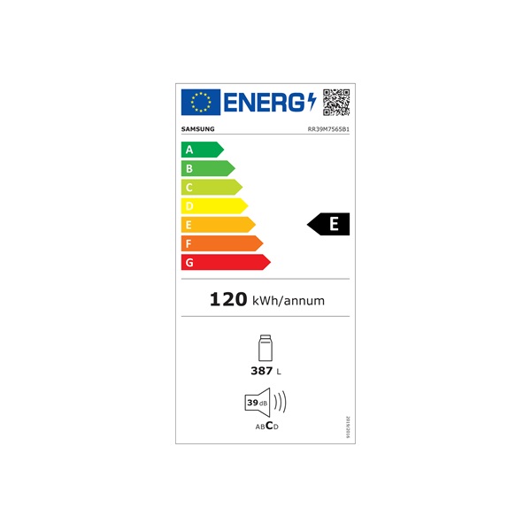 Samsung RR39M7565B1/EF egyajtós hűtőszekrény