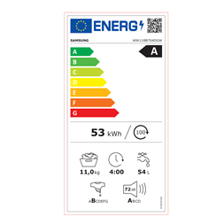 Samsung WW11BB704DGWS6 11 kg elöltöltős mosógép