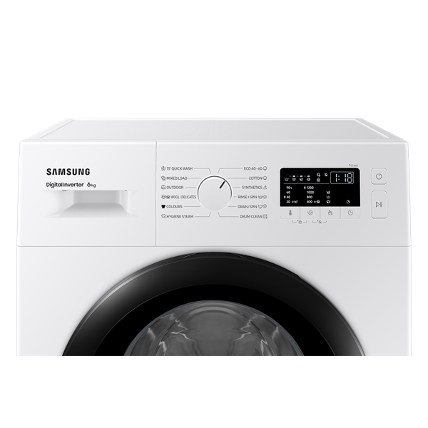 Samsung WW60A3120BE/LE keskeny 6 kg elöltöltős mosógép