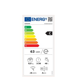 Samsung WW8NK52E0VW/LE elöltöltős mosógép