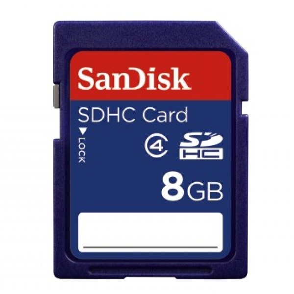 Sandisk 55765 8GB SD (SDHC Class 4) memóriakártya