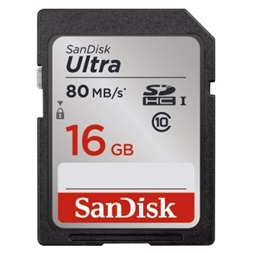 Sandisk 139766 16GB SD ( SDHC Class 10) Ultra UHS-1 memóriakártya