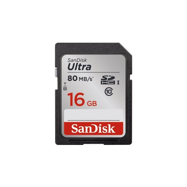 Sandisk 139766 16GB SD ( SDHC Class 10) Ultra UHS-1 memóriakártya