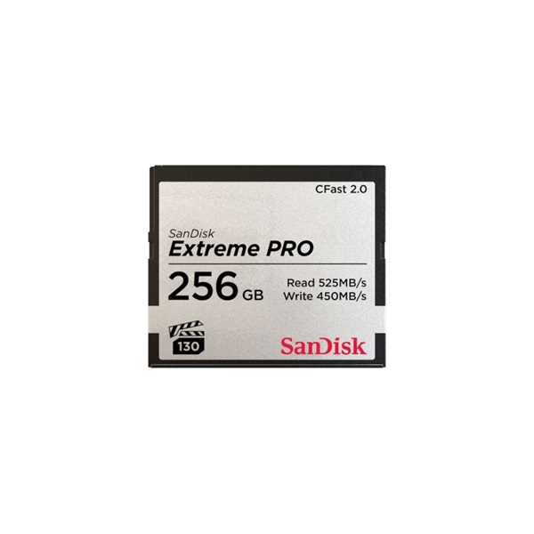 Sandisk 00173445 256GB Compact Flash 2.0 Extreme Pro memóriakártya