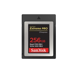 Sandisk 00186486 256GB Compact Flash Express Extreme Pro memóriakártya