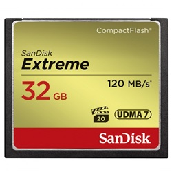 Sandisk 00124093 32GB Compact Flash Extreme memóriakártya