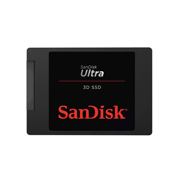 Sandisk 500GB Sata3 2,5" ULTRA 3D (215477) fekete SSD