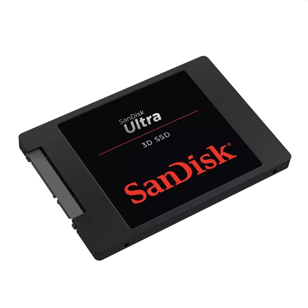 Sandisk 500GB Sata3 2,5" ULTRA 3D (215477) fekete SSD