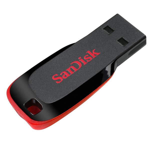 Sandisk 16GB USB2.0 Cruzer Blade Fekete-Piros (104336) Flash Drive