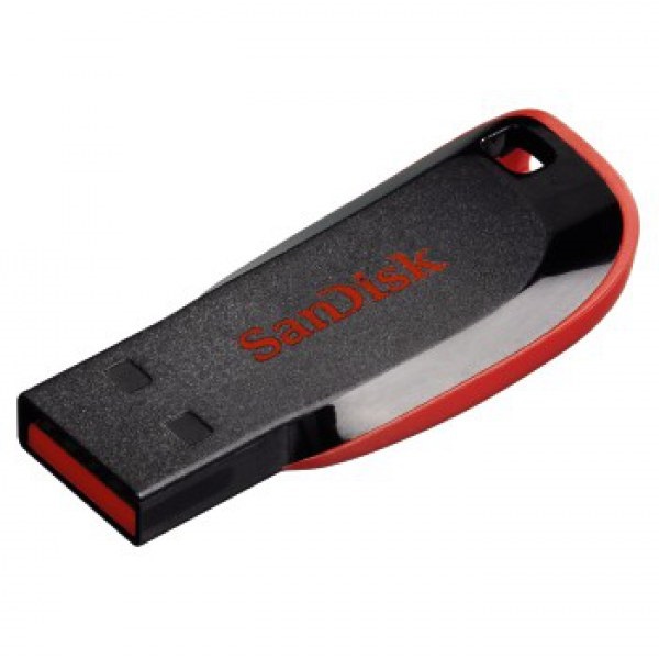 Sandisk 32GB USB 2.0 Cruzer Blade Fekete-Piros (114712) Flash Drive