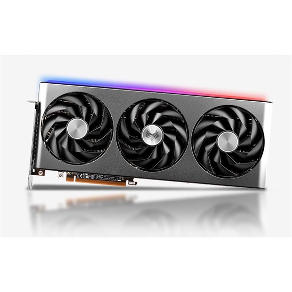 Sapphire NITRO+ RX 7800 XT AMD 16GB GDDR6 256bit PCIe videókártya