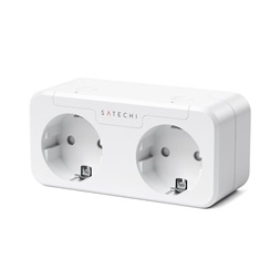 Satechi ST-HK20AW-EU Homekit Dual okos hálózati aljzat