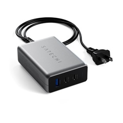 Satechi ST-TC100GM-EU 100W USB/2xType-C PD GaN asztroszürke hálózati töltő