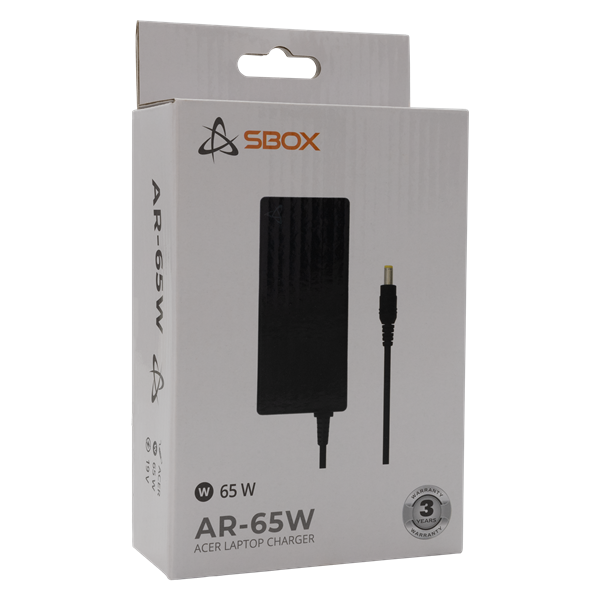 Sbox AR-65W Acer laptopokhoz töltő adapter